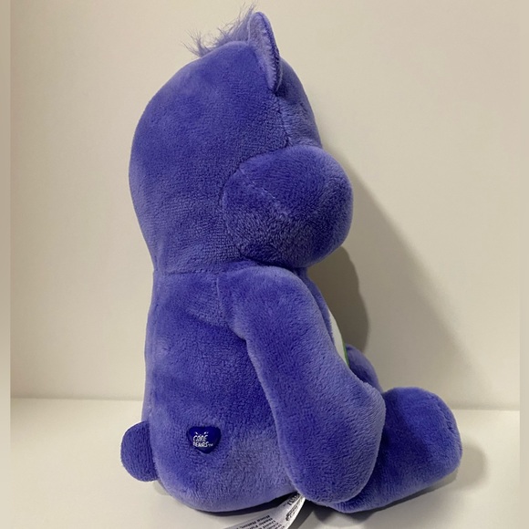 Care Bears Plush Harmony Bear Unlock The Magic Basic Fun Purple Stuffed Animal - Picture 6 of 11